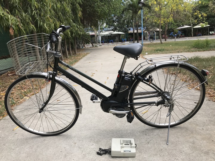 Xe đạp điện Nam Panasonic trợ lực zin hàng Nhật bãi